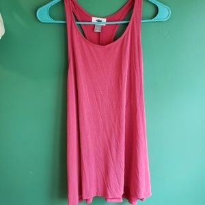 Loose flowing racerback tank